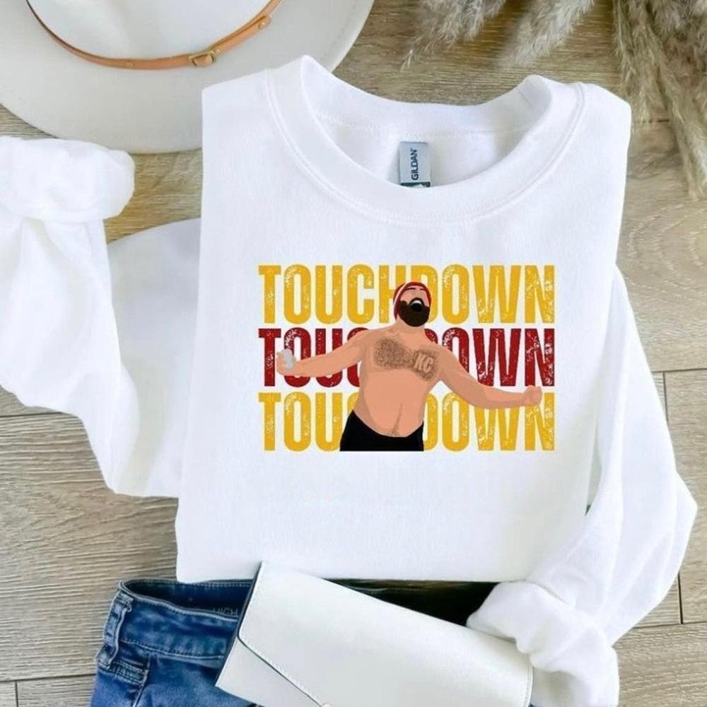 Kansas City Chiefs Touchdown Nfl Sweatshirt Fan Unisex CrewGift